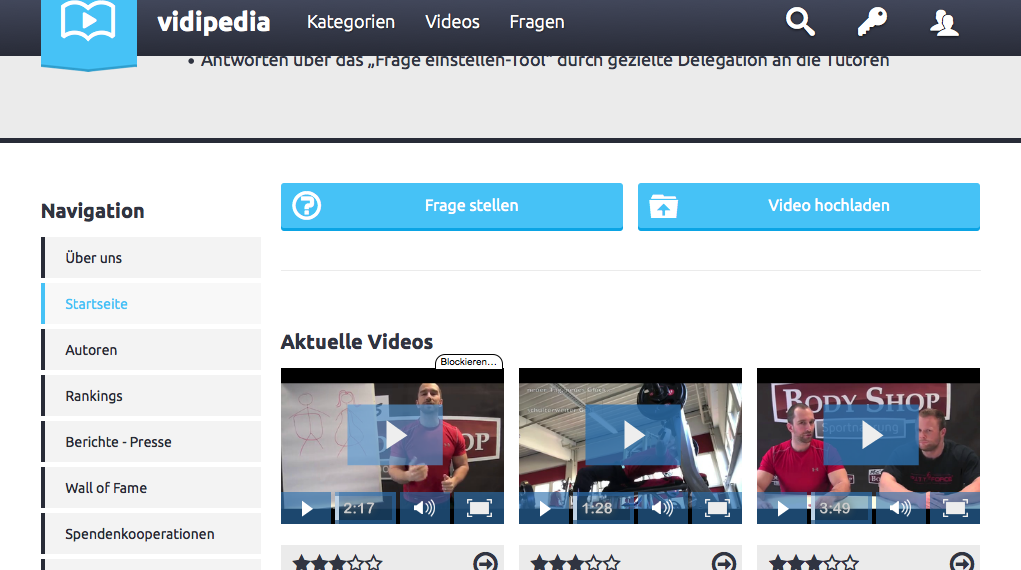 V wie Videos – oder Vidipedia