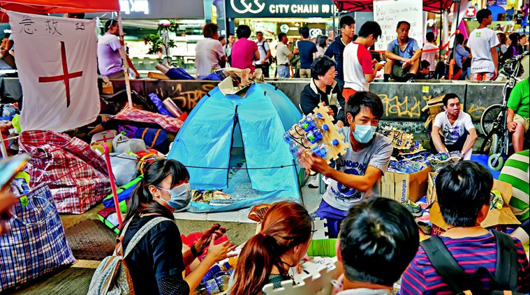 Protest im Großstadt-Dschungel