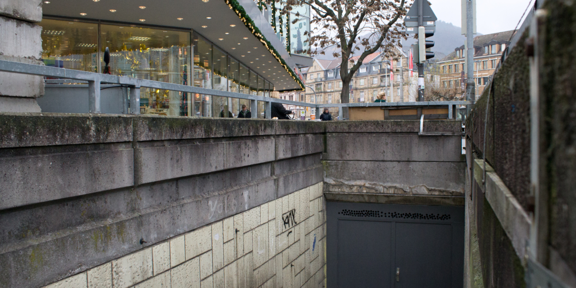 Heidelberg unter der Erde (II): Vergessener Schaufensterbummel