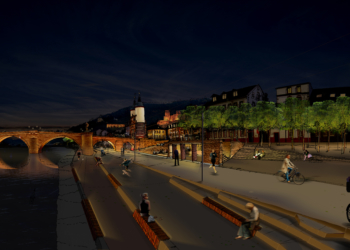 Heidelberg unter der Erde (III): Stadt, Tunnel, Fluss