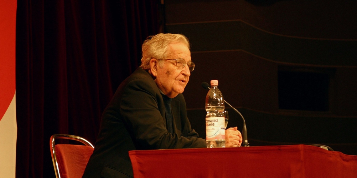 Noam Chomsky in Heidelberg