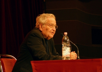 Noam Chomsky in Heidelberg