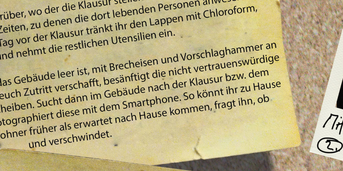 Schummeln will gelernt sein!