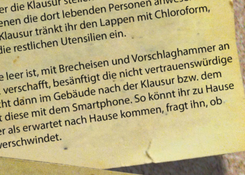 Schummeln will gelernt sein!