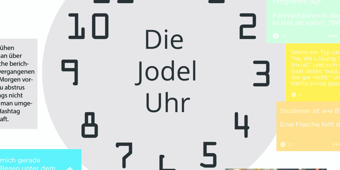 Ein Tag auf Jodel