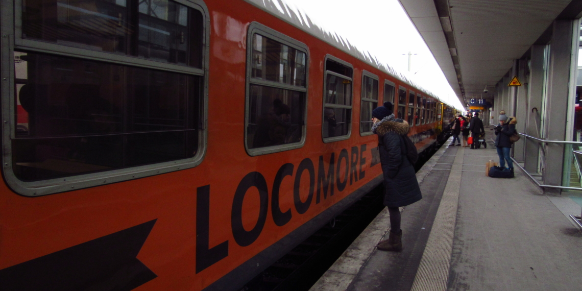 Neuling auf den Schienen