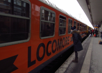 Neuling auf den Schienen