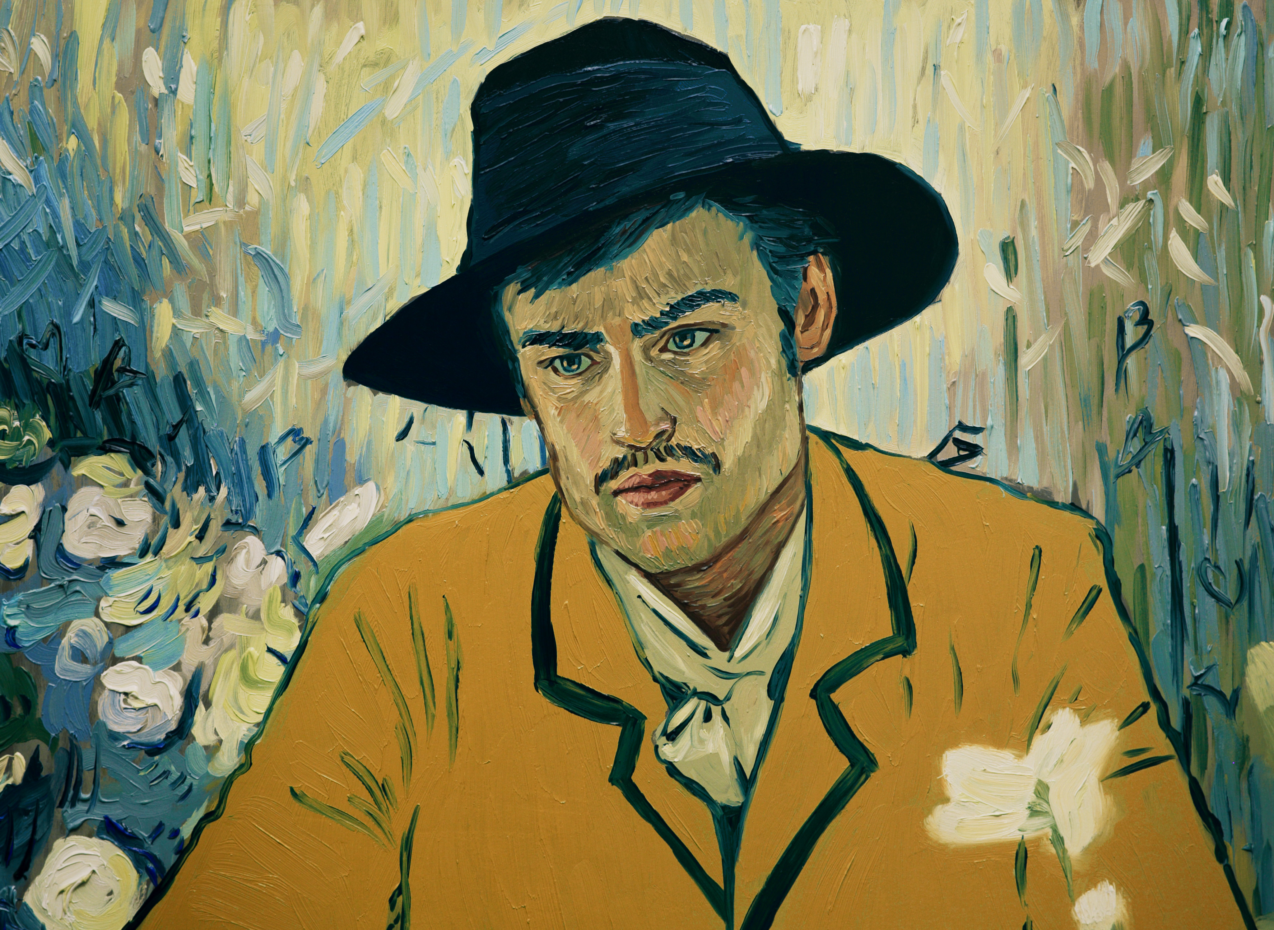 Der Franzose Armaund untersucht den mysteriosen Tod van Goghs. Bild: Loving Vincent Sp.z.o.o.&Loving Vincent Ltd