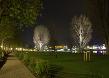Schluss mit Sternenhimmel auf der Neckarwiese