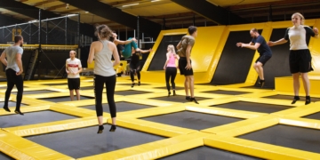 Hüpfburg für die Großen