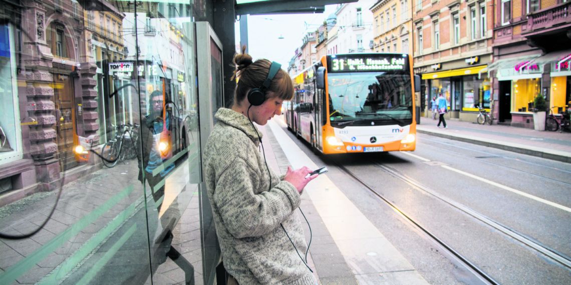Mit Böhmermann im Bus