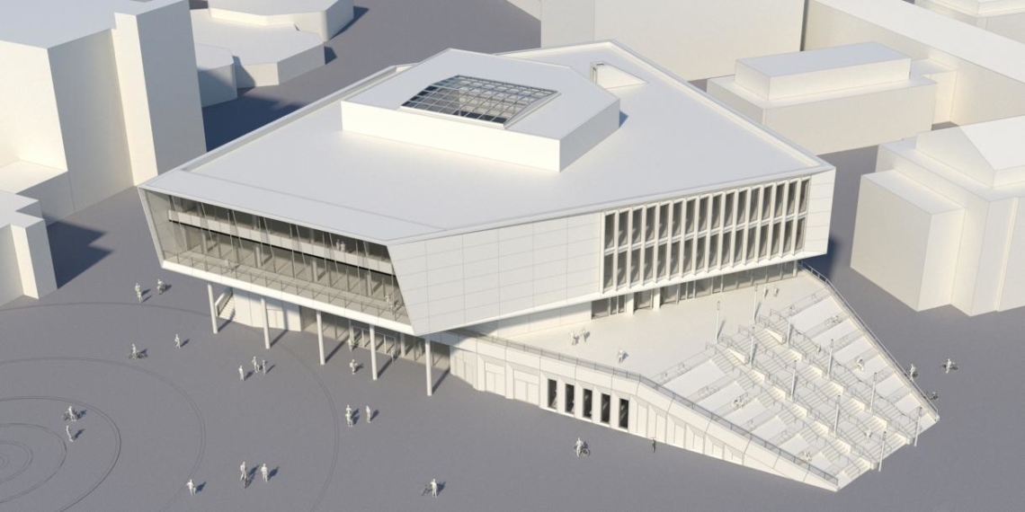 Hörsaal XL fürs Feld