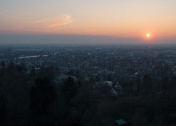 Radler im Studentengewächshaus