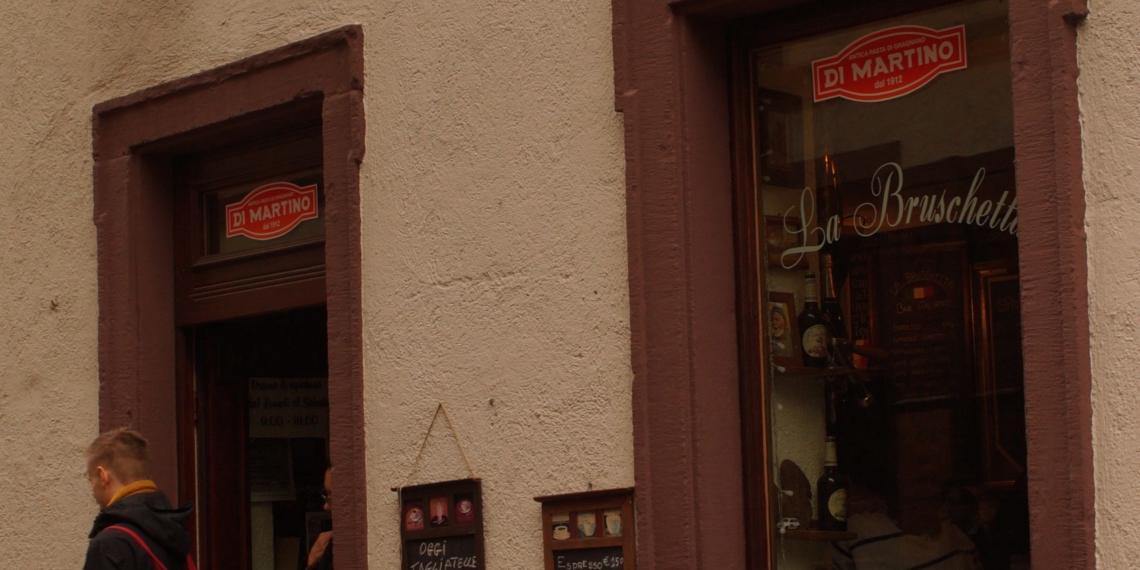 Für die Kaffeepause nach Italien