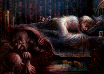 Die ständige Angst bereitet zahlreiche schlaflose Nächte. Bild: Nootoon Art (Facebook)