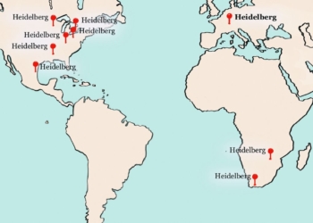 Heidelberg liegt in Südafrika, oder?