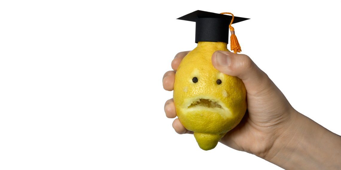 Ausgepresst wie eine Zitrone