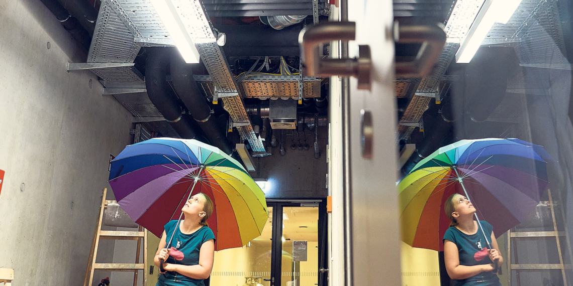 Hochschule bleibt nass