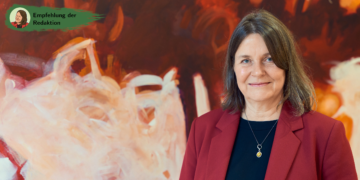 Die Frau an der Spitze