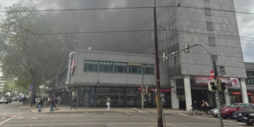 Brand in Bergheim versetzt Innenstadt in Aufruhr