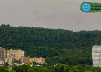 Schlechte Aussicht auf dem Berg