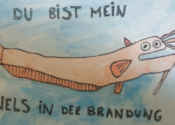 Mein Wels in der Brandung